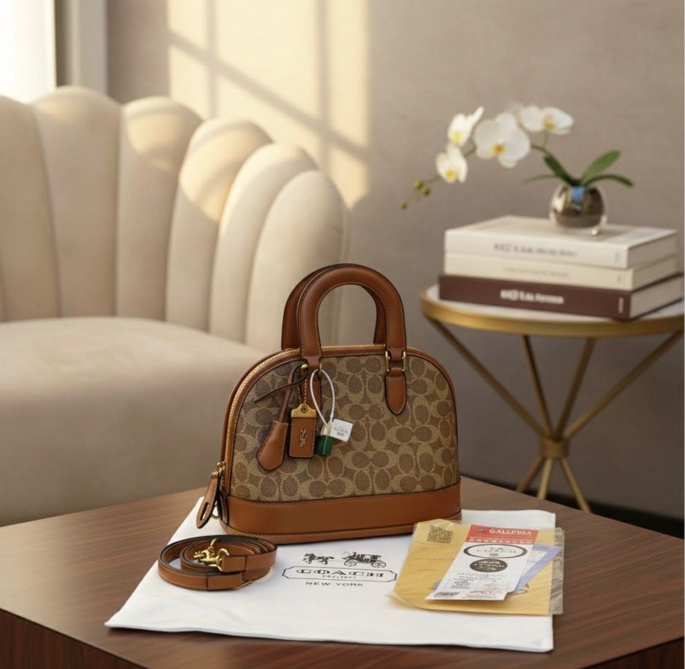 Luxury premium leather handbag