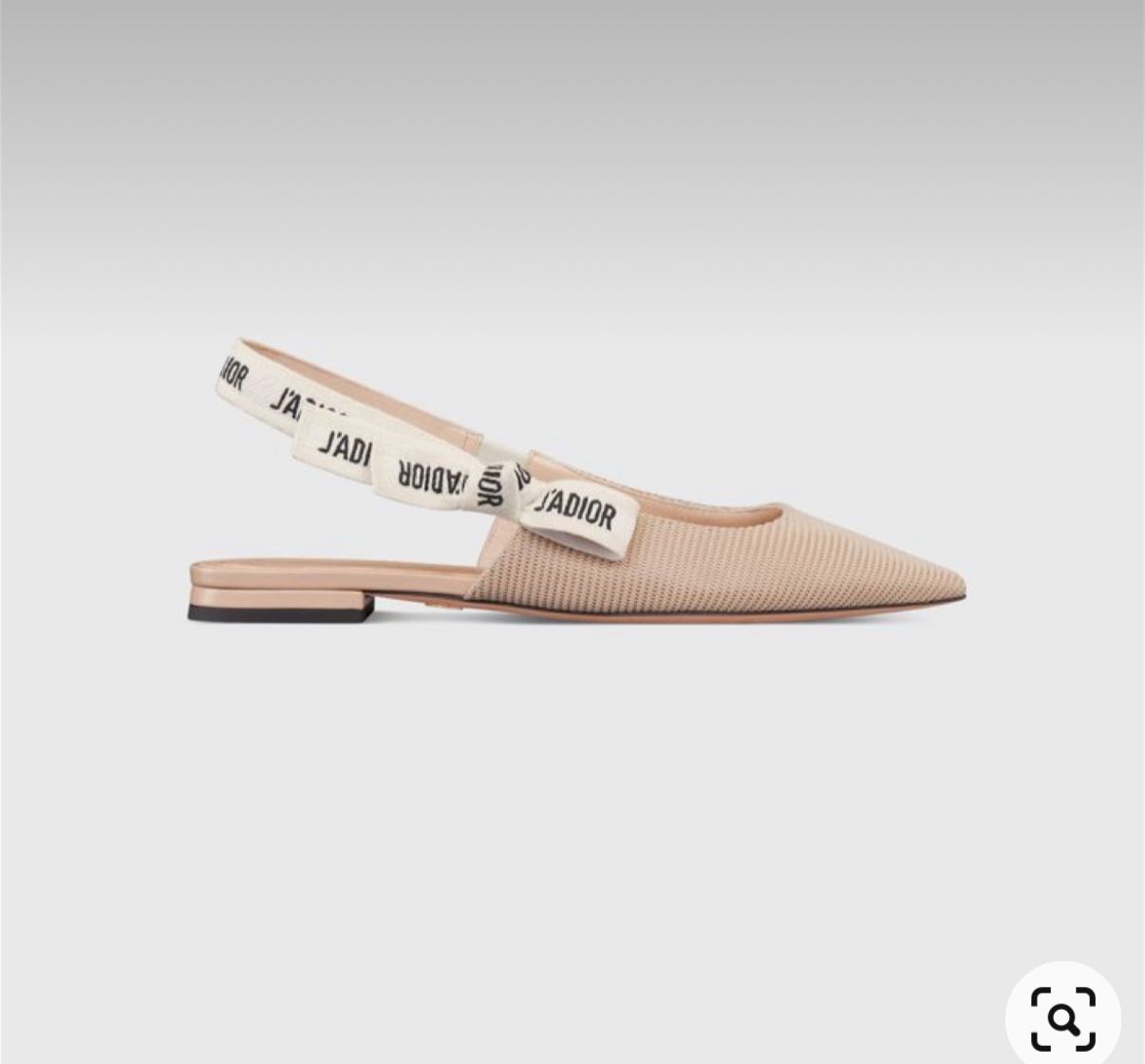 Luxury Designer J'Adior Slingback Flats
