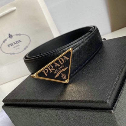 Luxury Women’s Saffiano Italian Leather Belt
