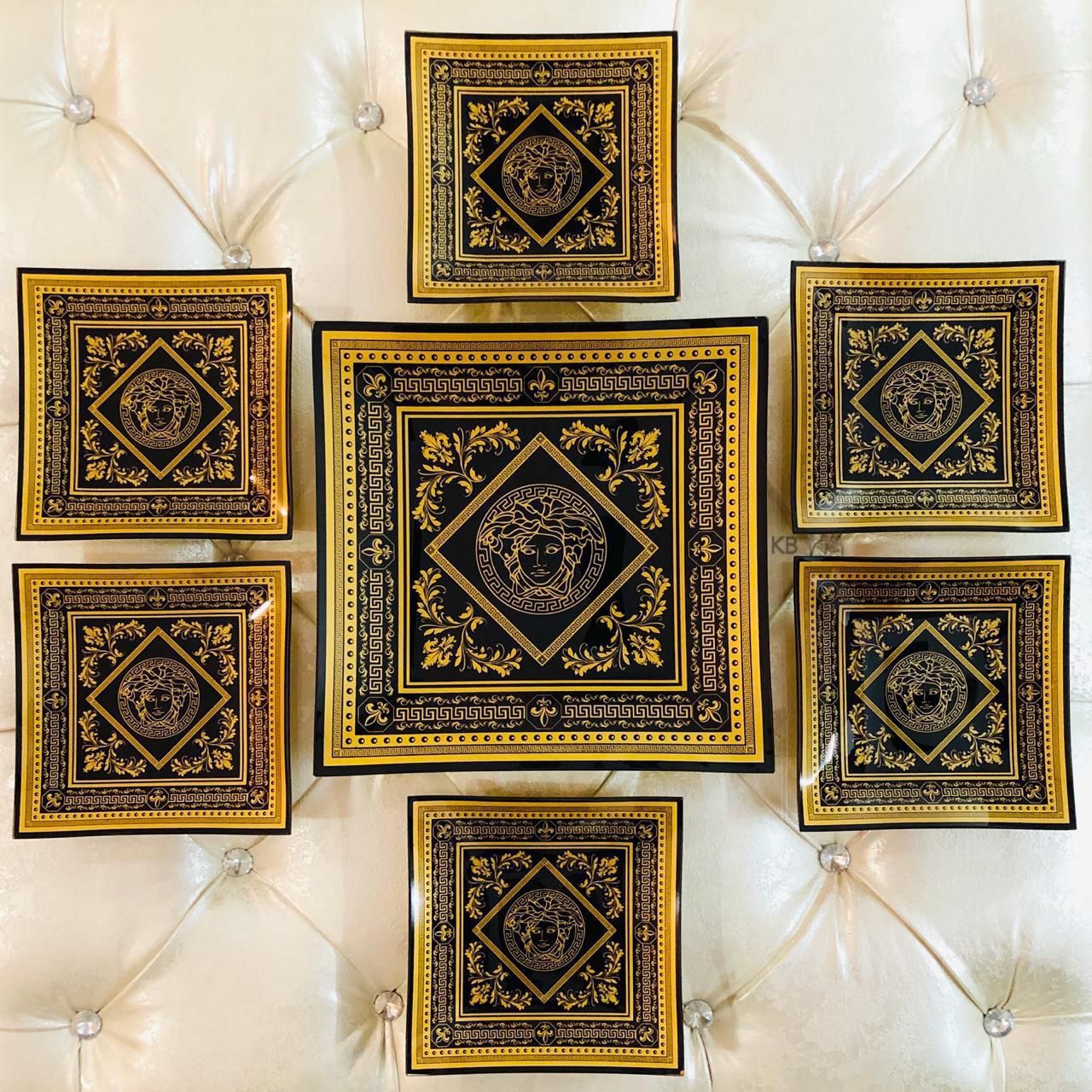 Luxury 7 pieces vsace snakes plate