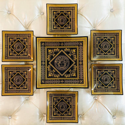 Luxury 7 pieces vsace snakes plate