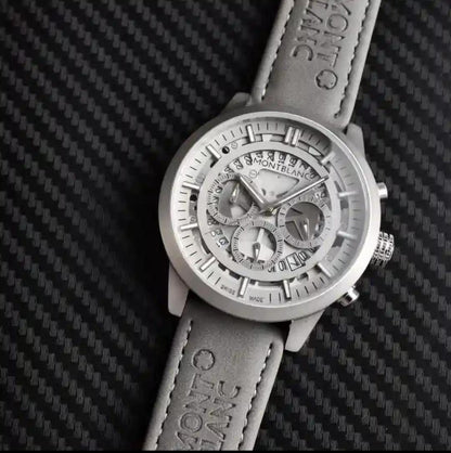 Men’s Premium Leather Strap Chronograph Watch