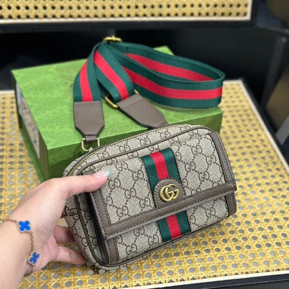 Premium Luxury Unisex Canvas Crossbody Bag