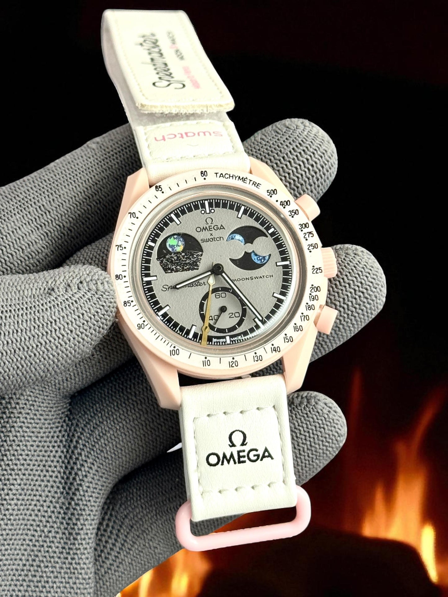 Luxury Bioceramic Moon Style Watch