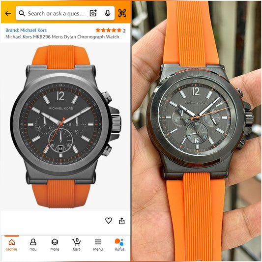 Luxury mk men's watch