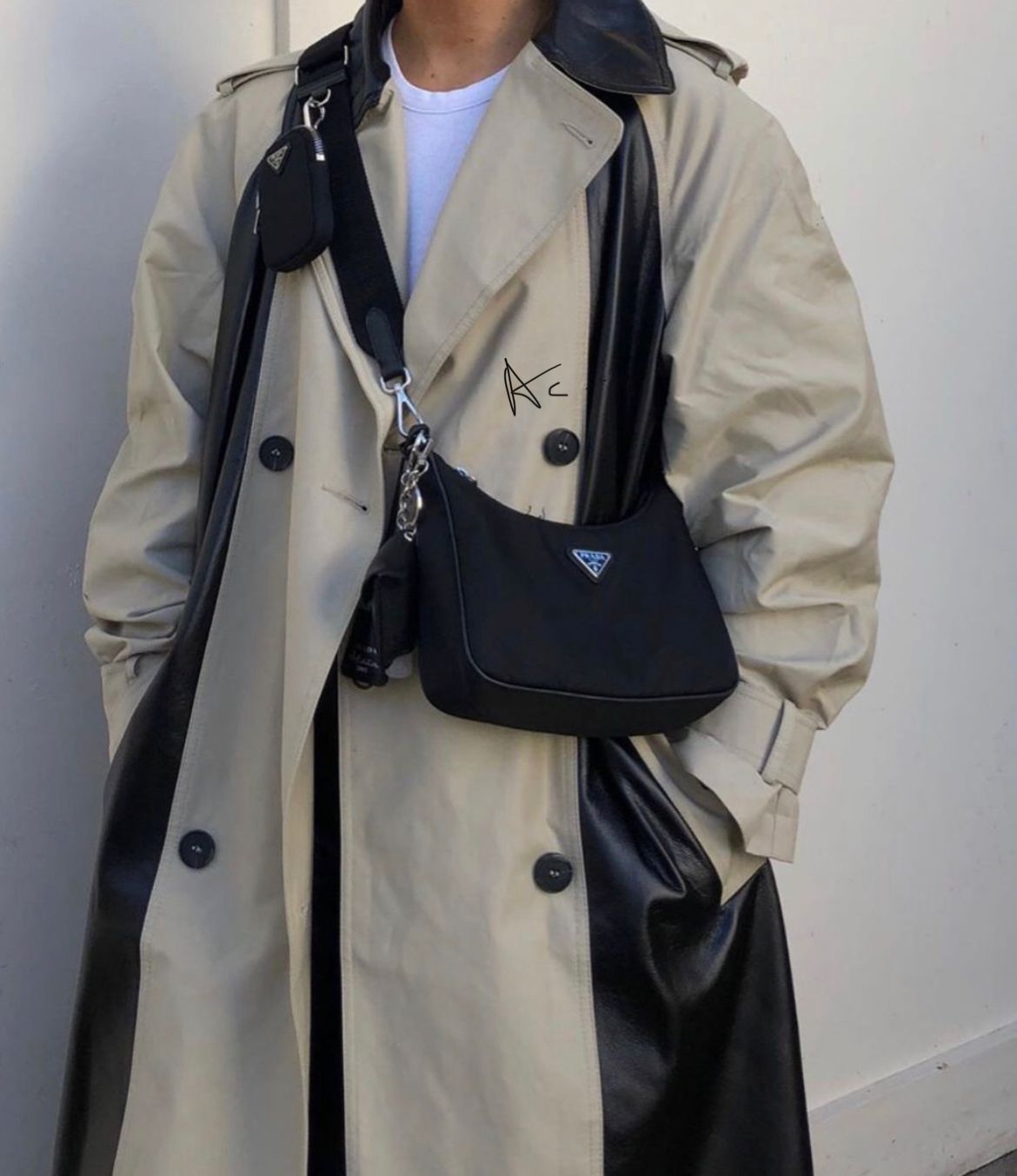 Luxury Satin Pochette Dust Bag