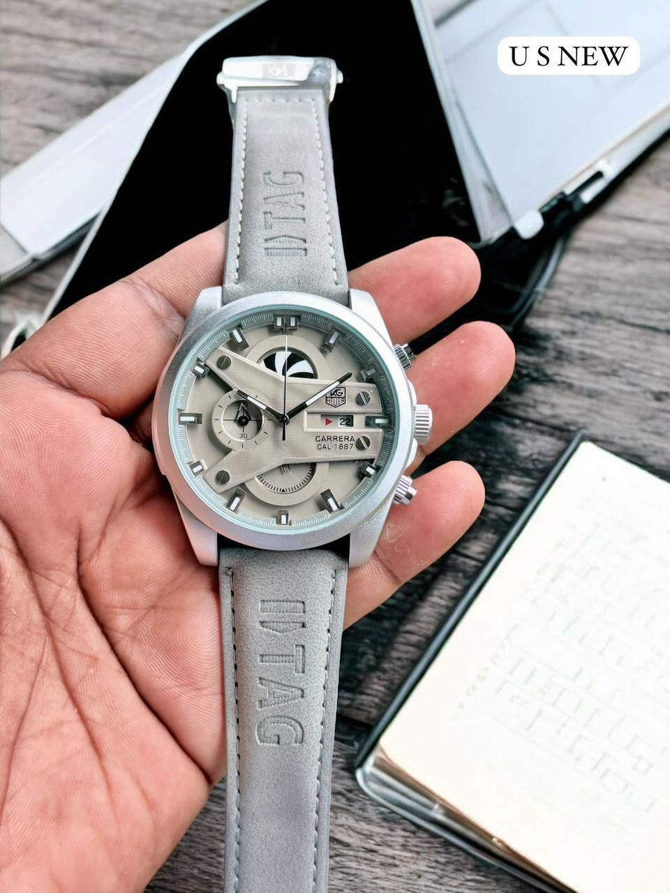 Men’s Chronograph Watch | 12-Hour Dial