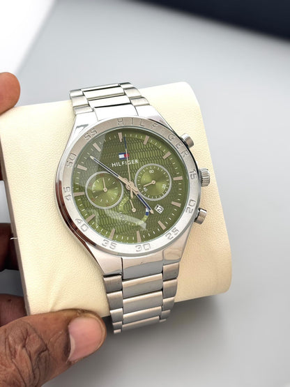 Luxury Men’s Metal Chronograph Watch