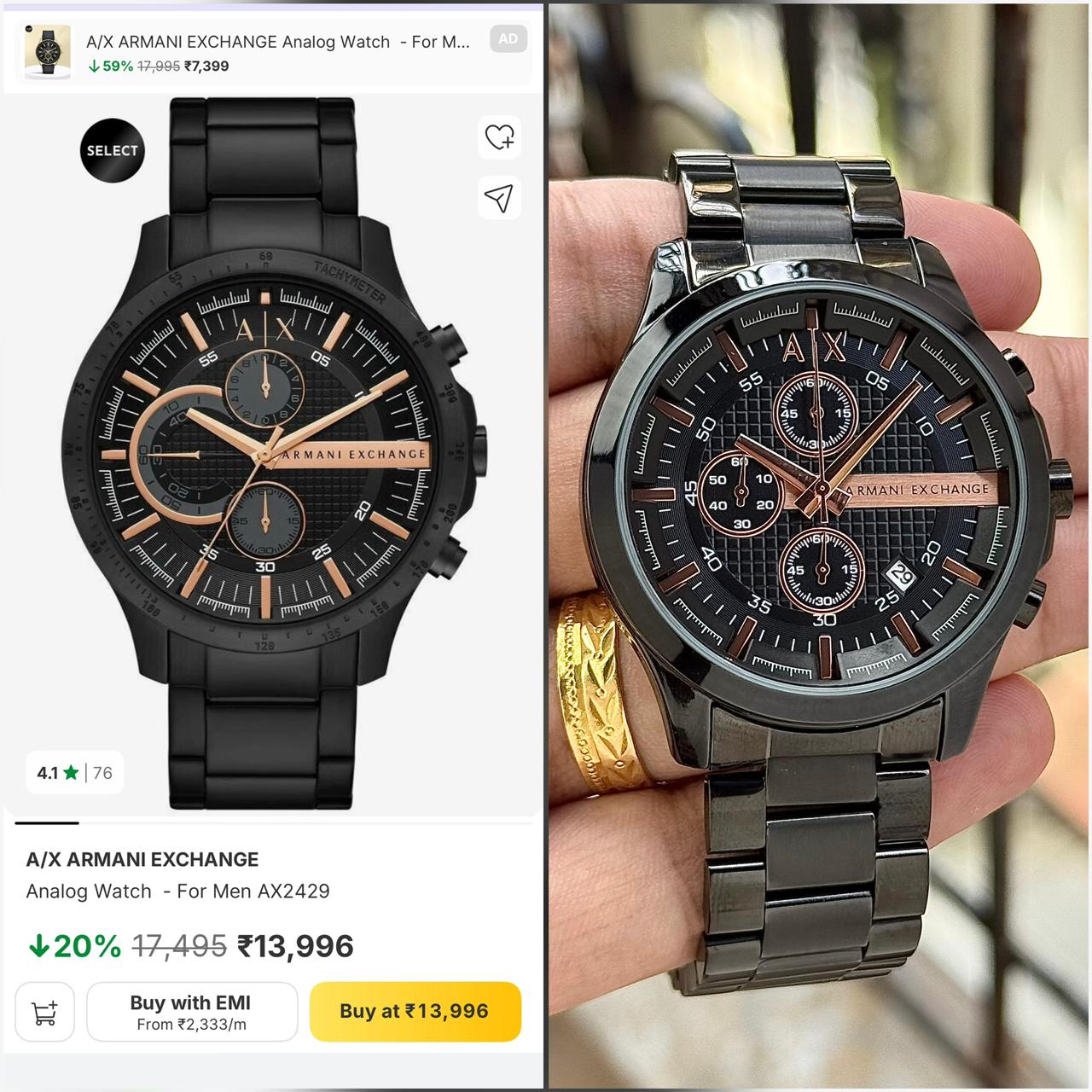 Bold & Stylish – Modern Chronograph Men’s Watch