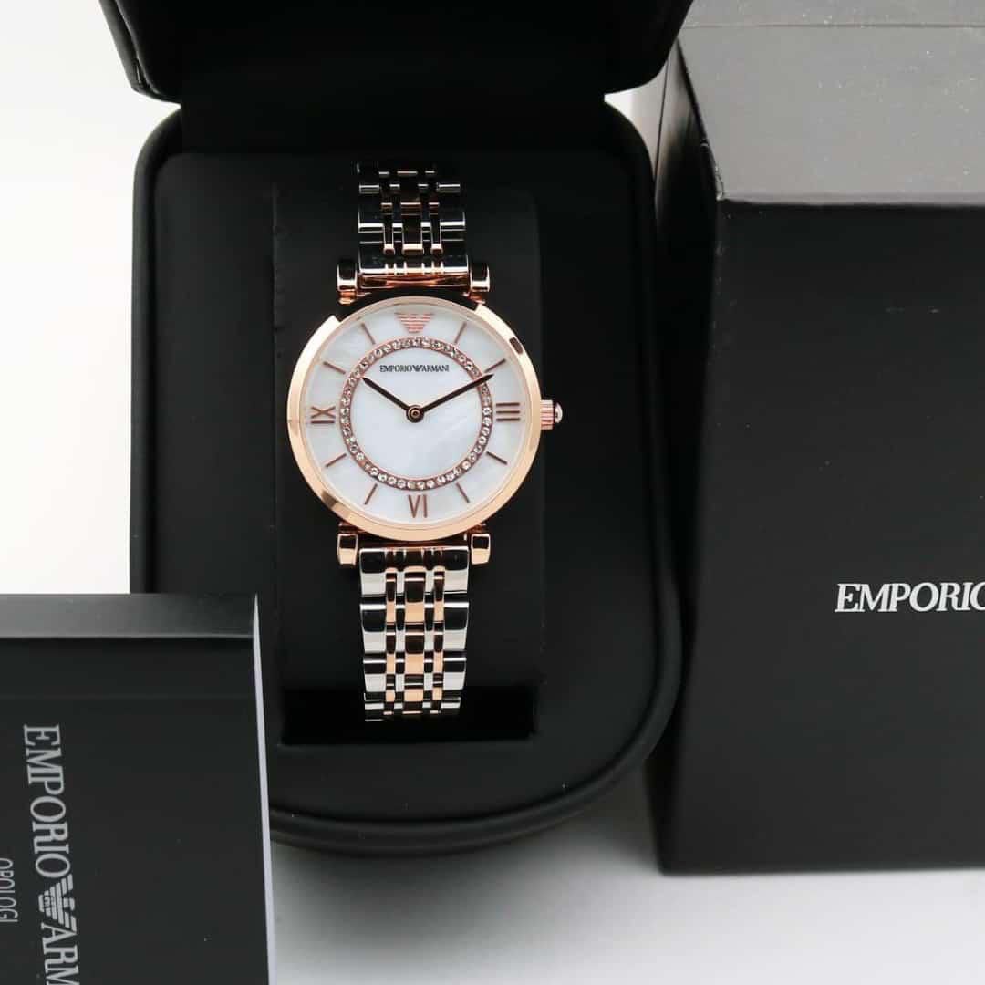Elegant Rose Gold Ladies Watch