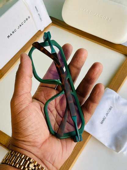 Luxury Unisex Transparent Lens Sunglasses