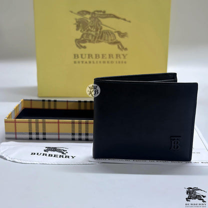 AMAZING TB LOGO GRAIN LEATHER WALLET