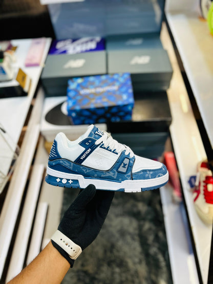 ⁠LV TRAINER LINE SNEAKER SHOES