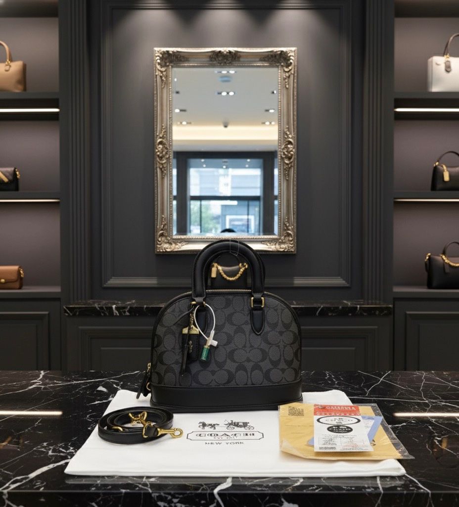 Luxury premium leather handbag