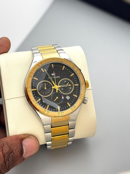 Luxury Men’s Metal Chronograph Watch