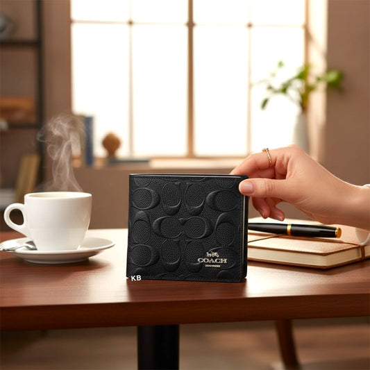 Amazing Initial Engrave men's wallet