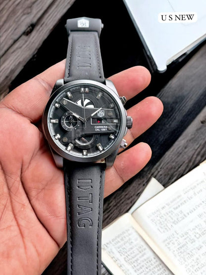 Men’s Chronograph Watch | 12-Hour Dial