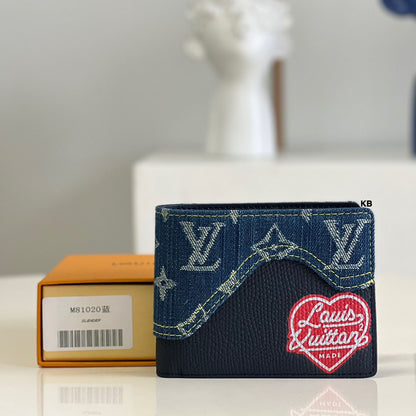 Luxury Lv Slender Men’s Wallet