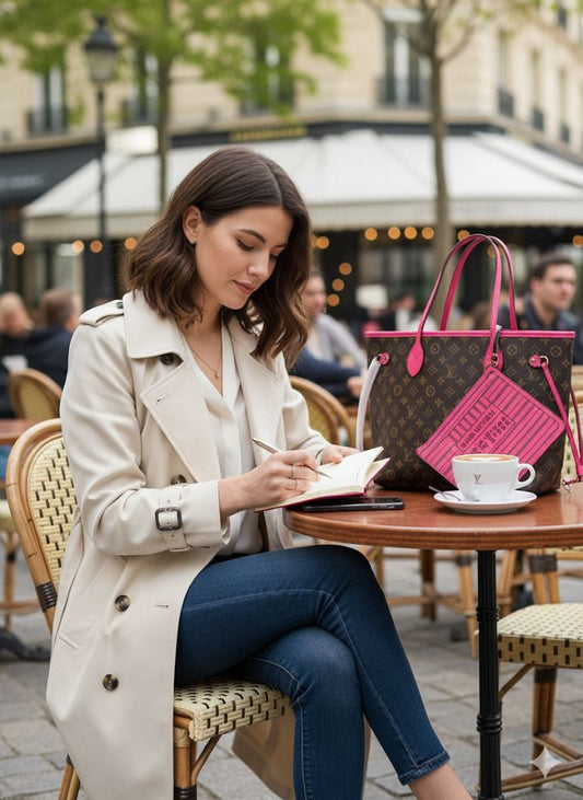 Luxury lv premium tote bag