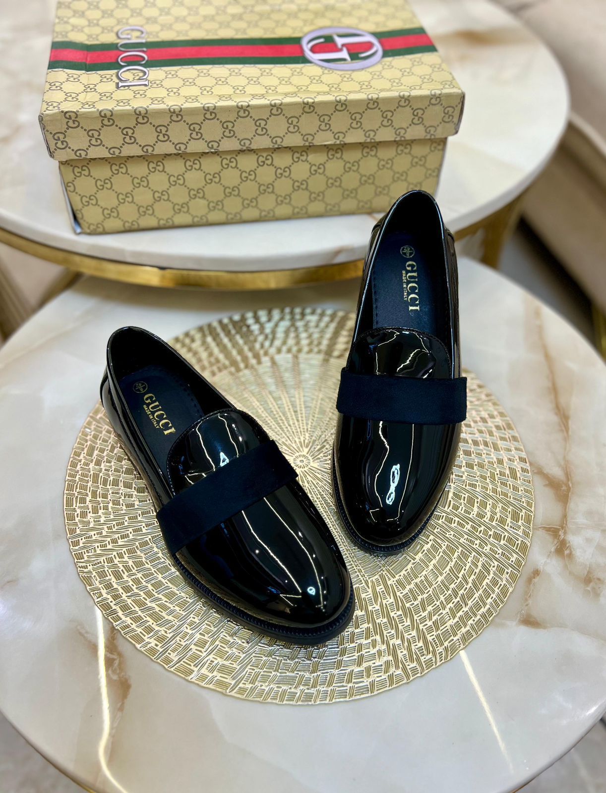 Premium Boys’ Loafers | Patent Wrinkle-Free Design