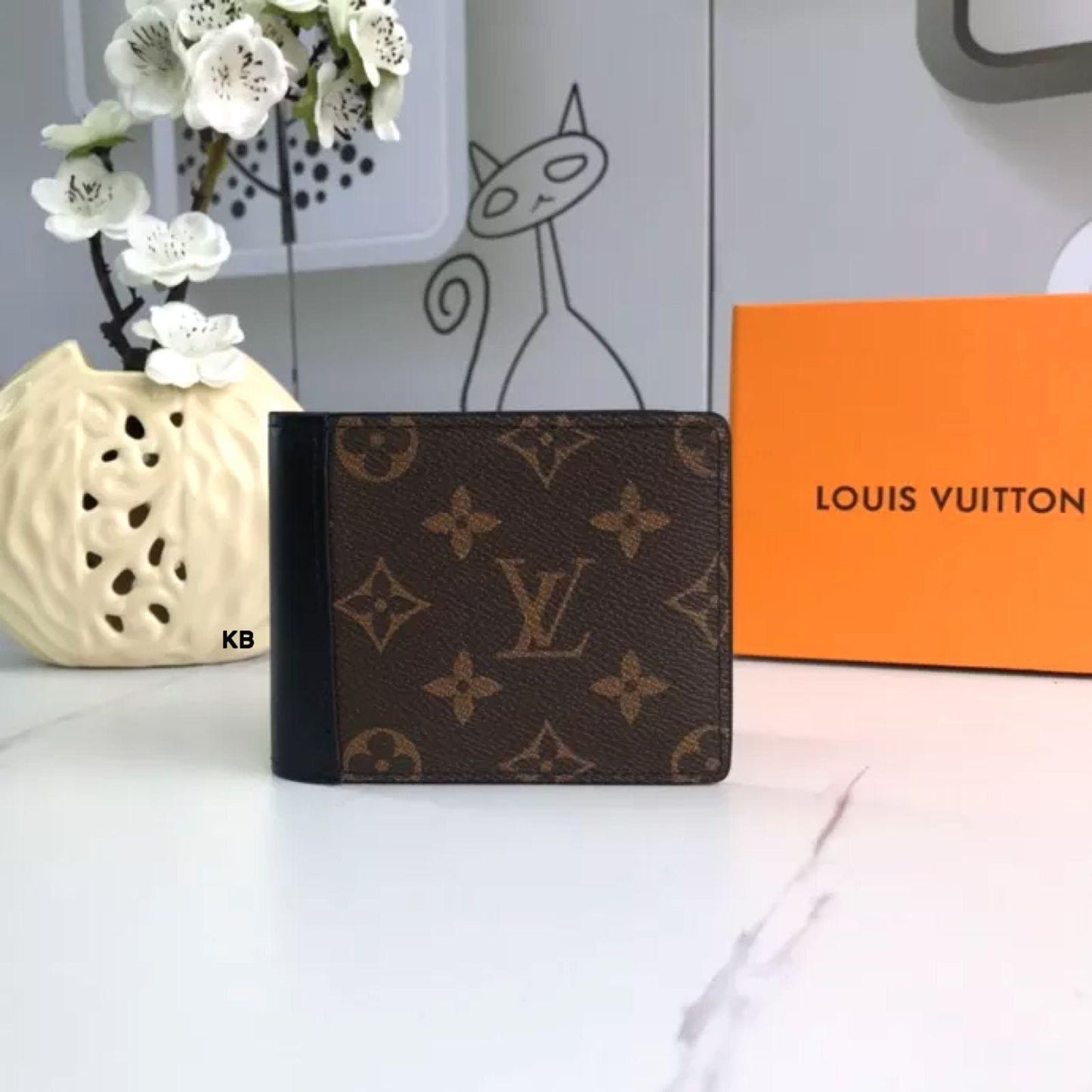 Luxury Brown Monogram Men’s Wallet