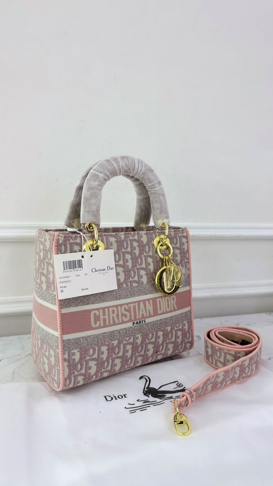 Fully Embroidered Lady-Style Handbag