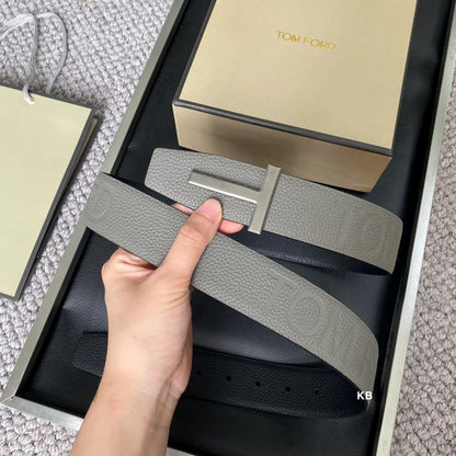 Luxury Grain Leather Reversible Men’s belt