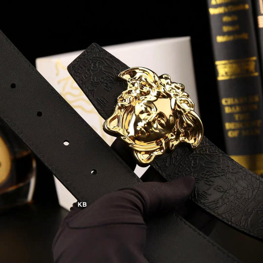 Amazing Medusa Embossed Reversible belt