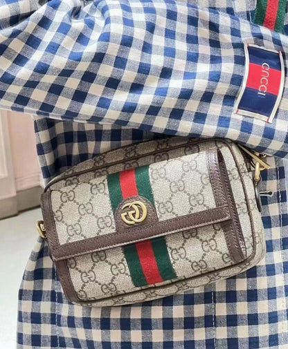 Premium Luxury Unisex Canvas Crossbody Bag
