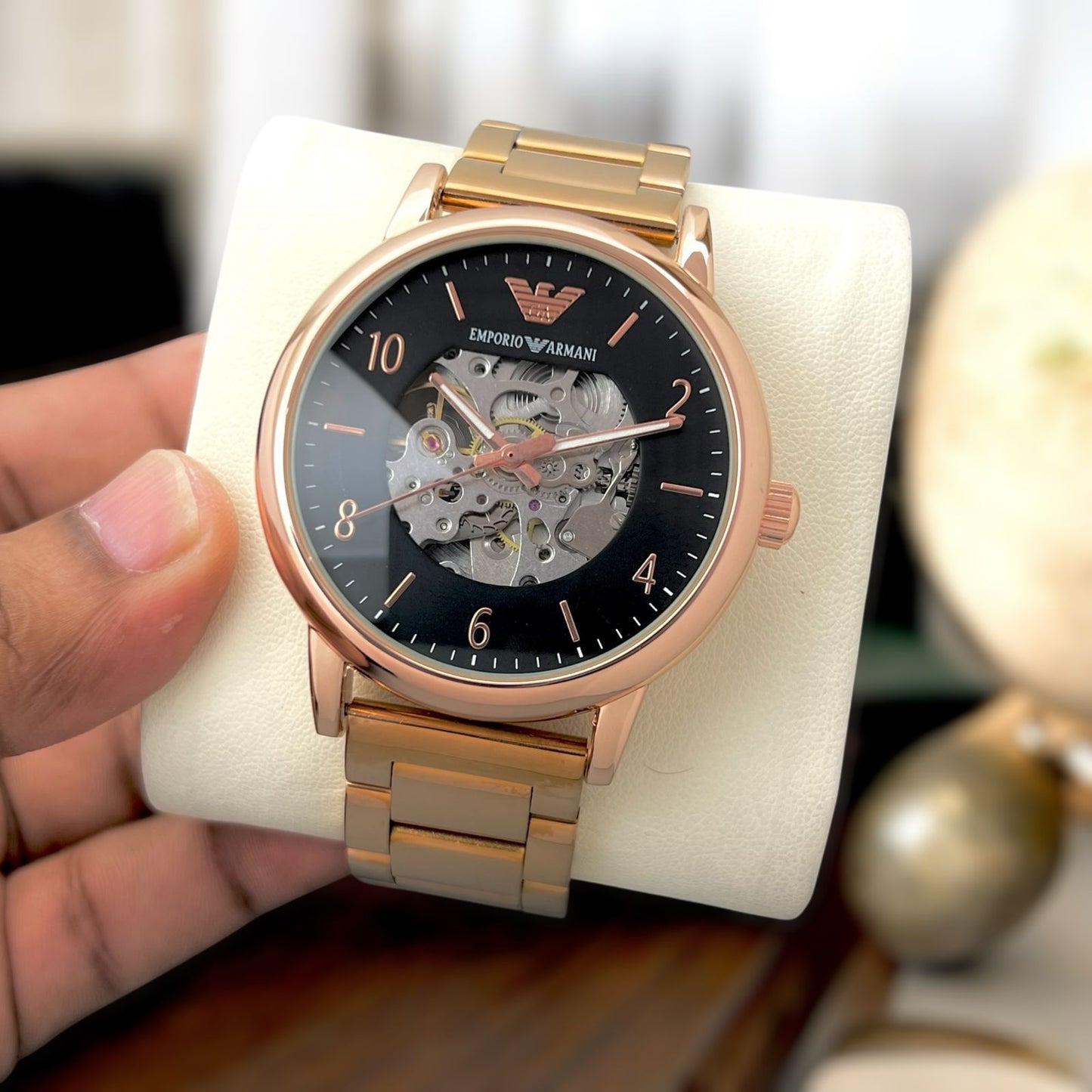 Luxury Men’s Automatic Metal Watch