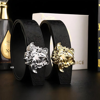 Amazing Medusa Embossed Reversible belt