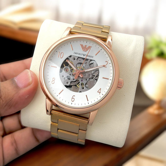 Luxury Men’s Automatic Metal Watch