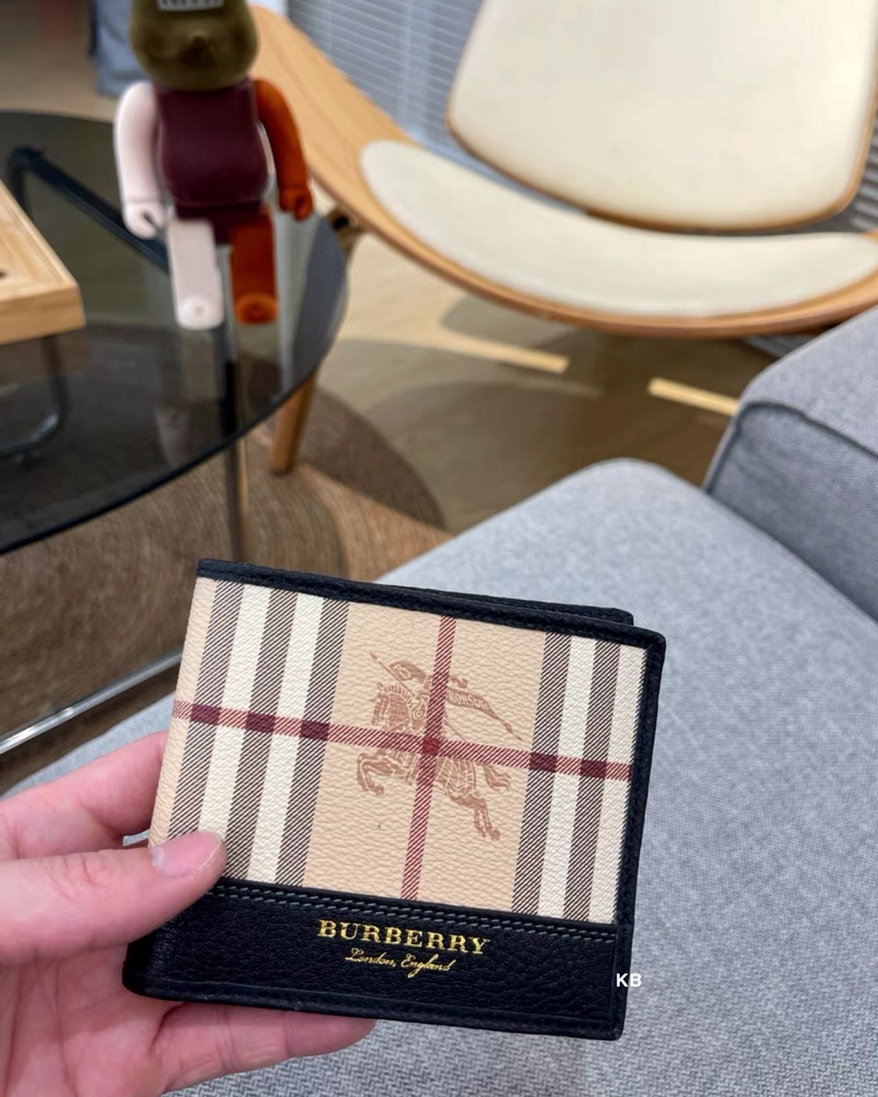 Premium Leather Print Bi-Fold Wallet