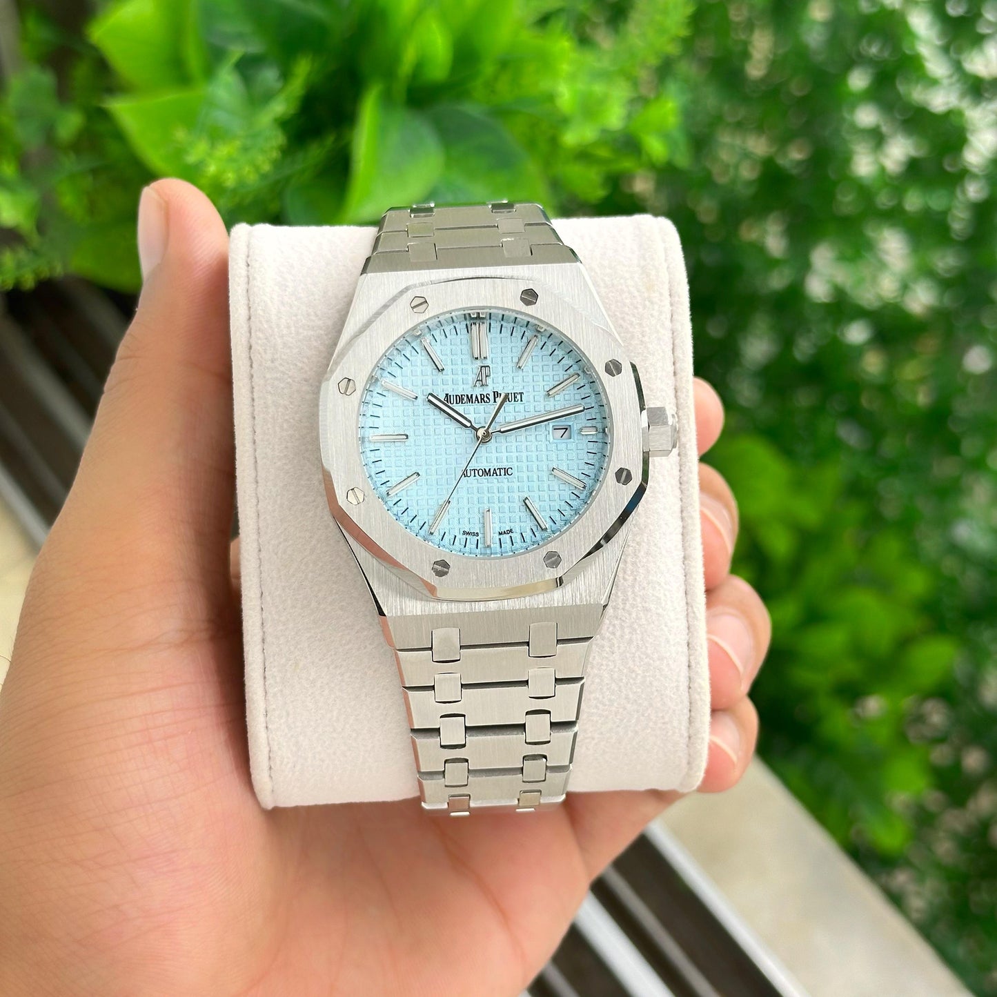 Luxury Men’s Royal Stainless Steel Silver Automatic Watch