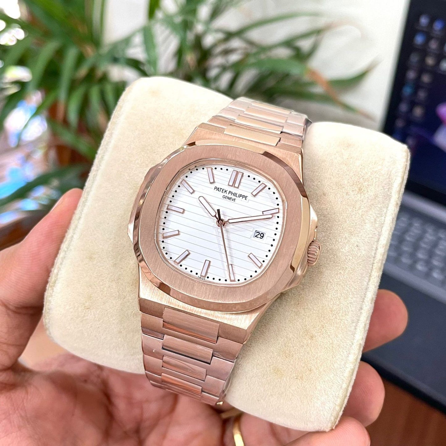 Amazing pp Nautilus octagonal men's watch