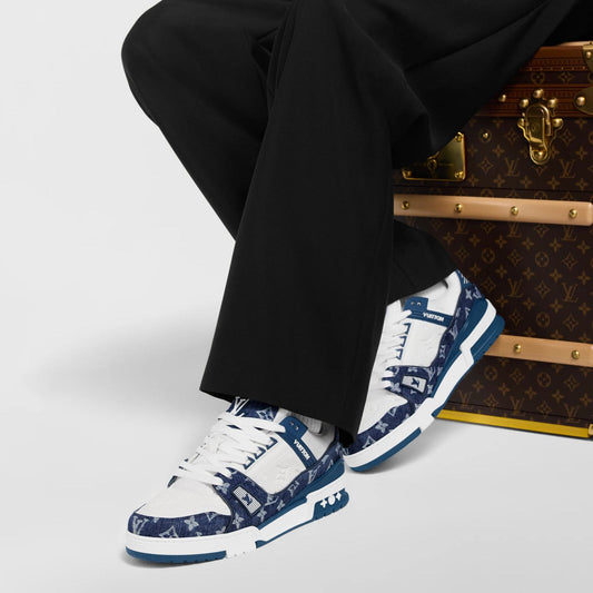 ⁠LV TRAINER LINE SNEAKER SHOES