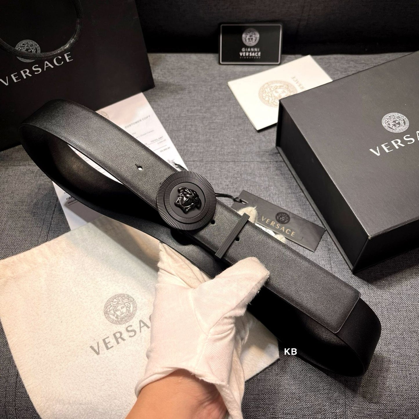 Luxury Men’s Leather Belt