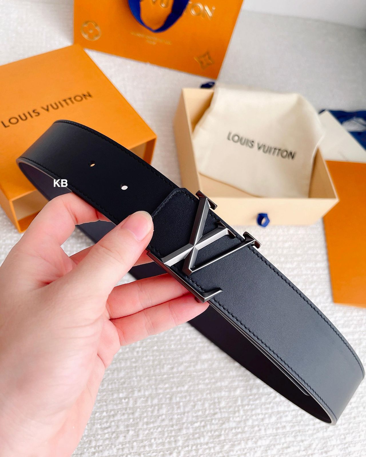 Luxury lv Reversible Unisex belt