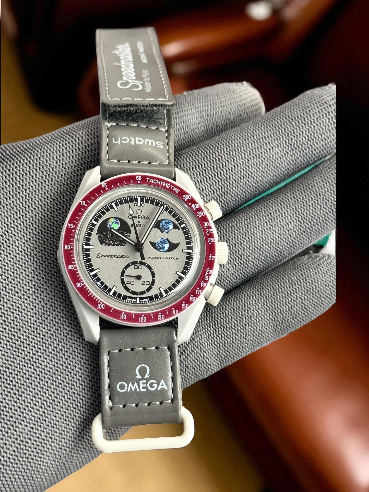 Luxury Bioceramic Moon Style Watch