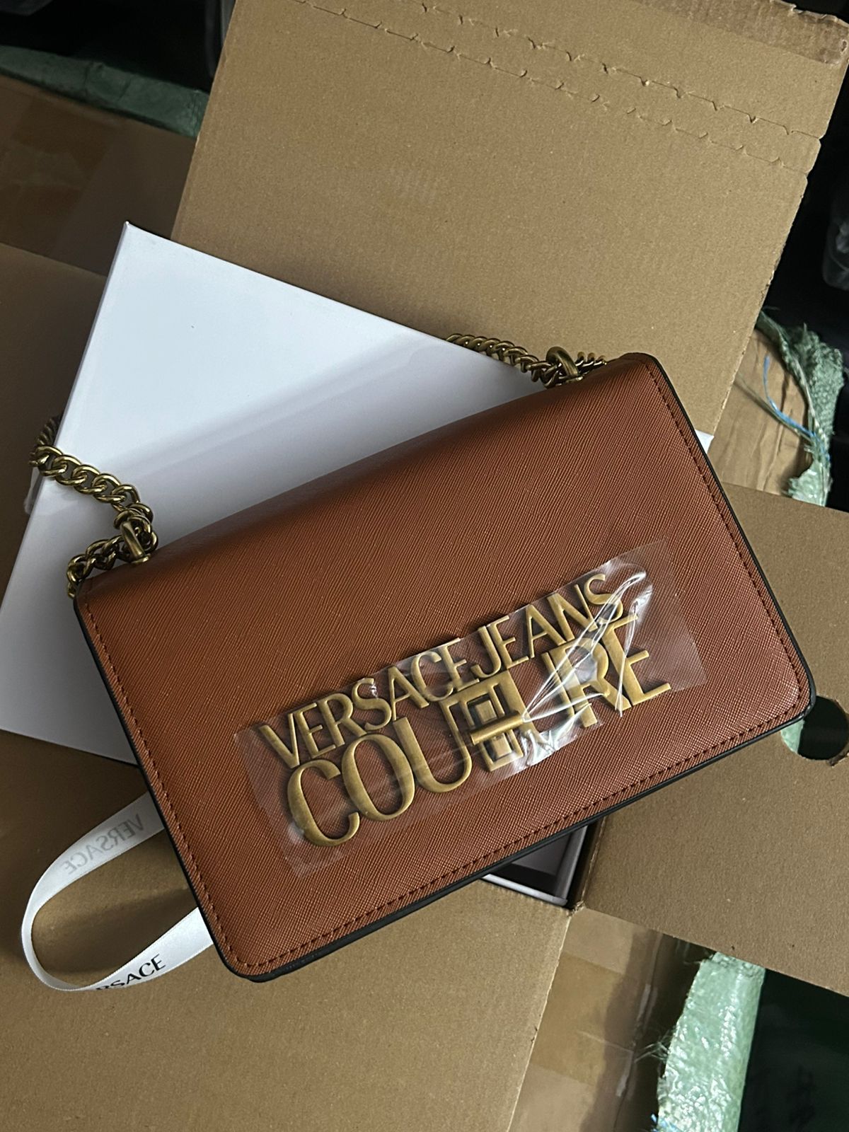 Luxury vsace leather bag