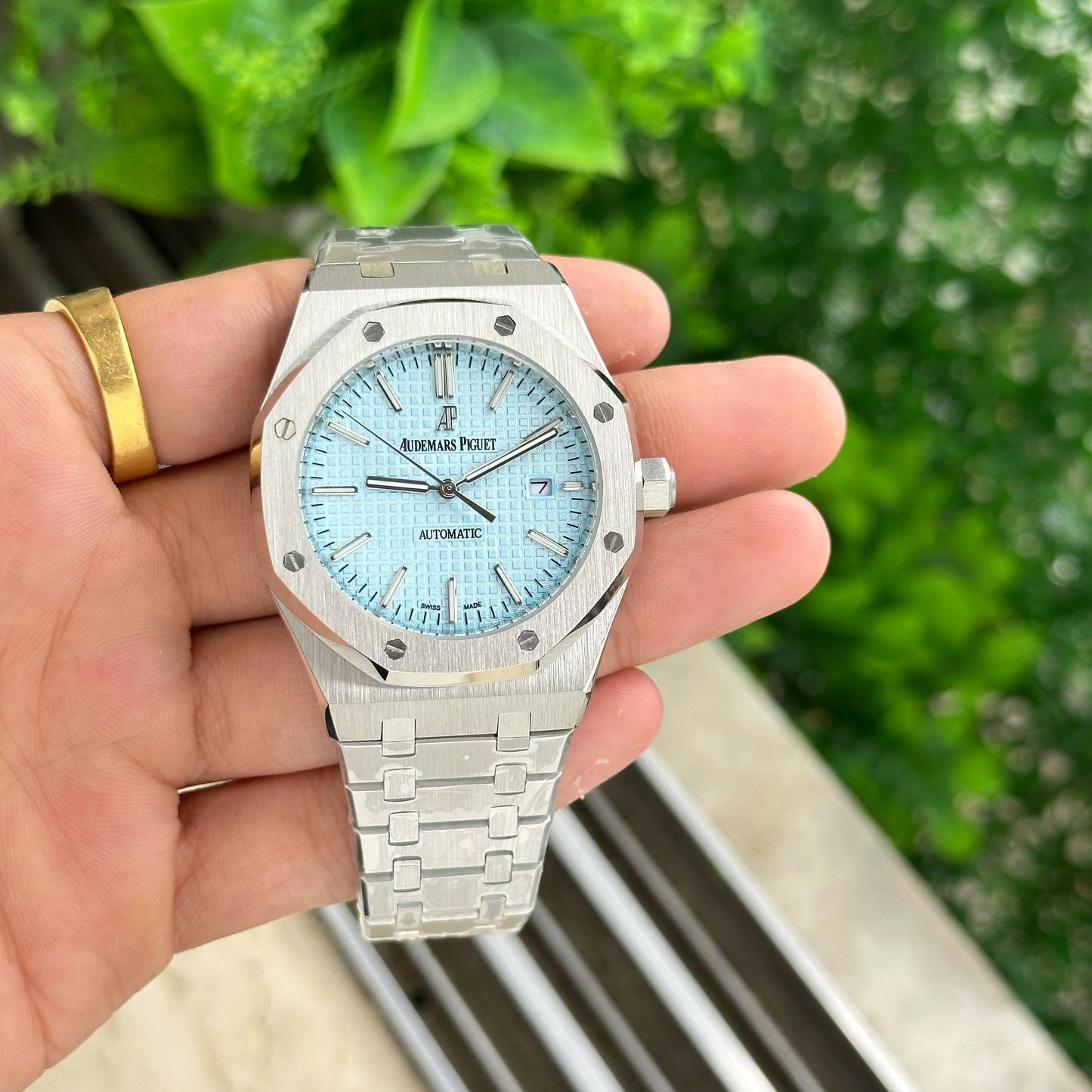 Luxury Men’s Royal Stainless Steel Silver Automatic Watch