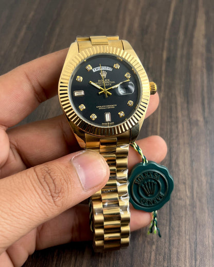 Luxury Men’s Day-Date Wristwatch