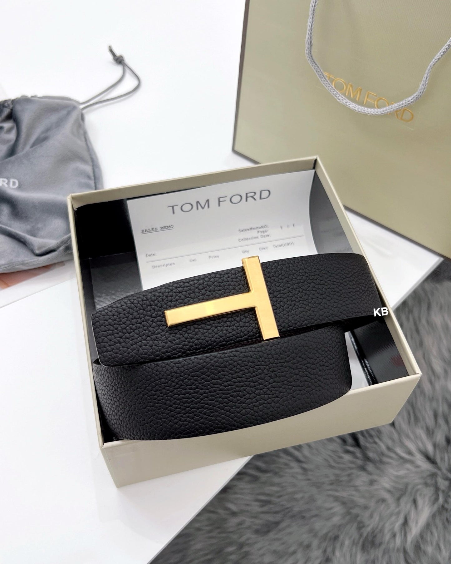 Luxury tf Unisex belt