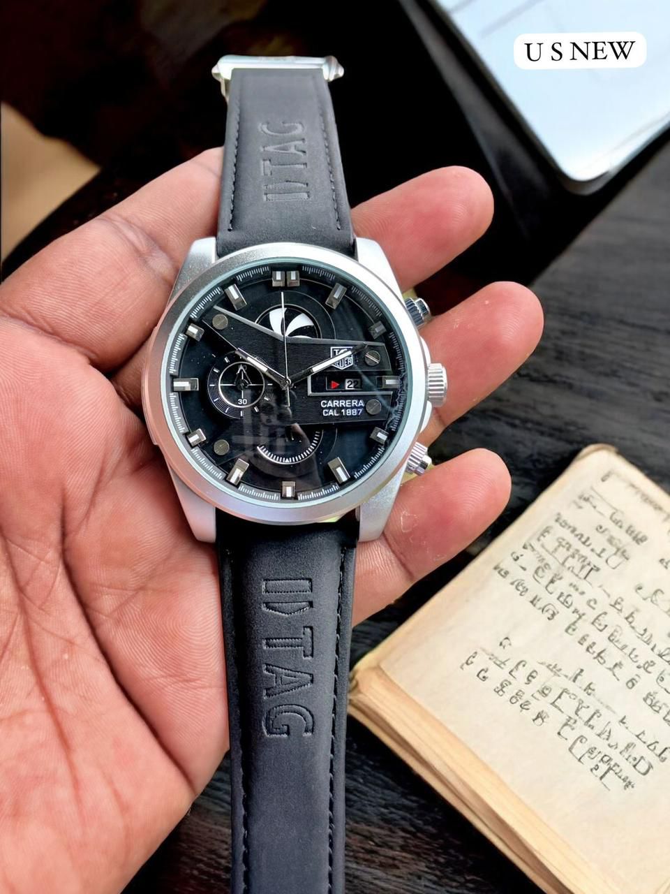 Men’s Chronograph Watch | 12-Hour Dial