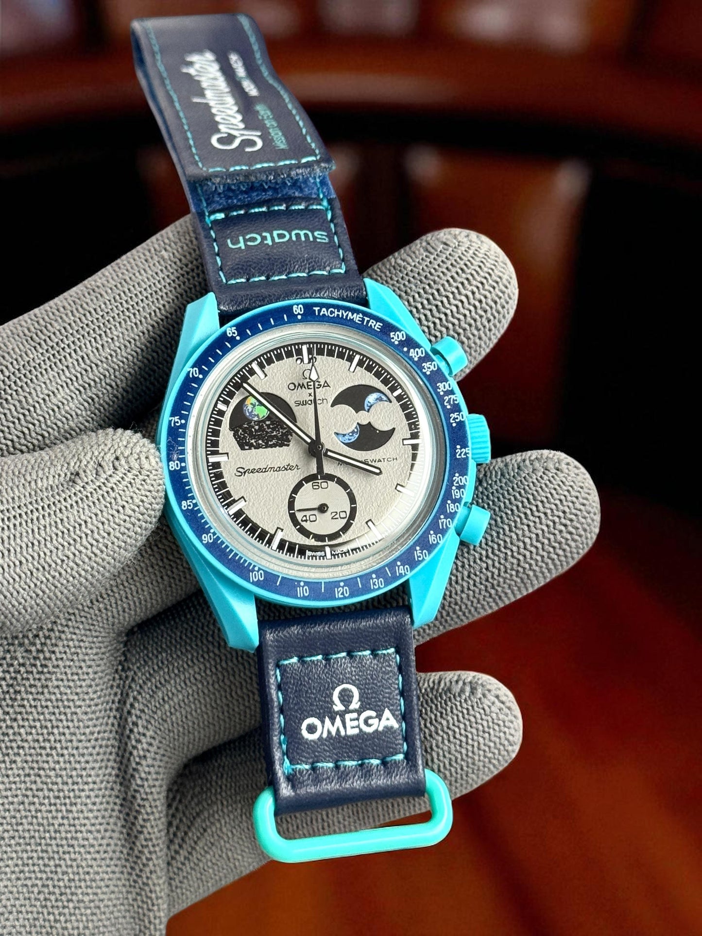 Luxury Bioceramic Moon Style Watch