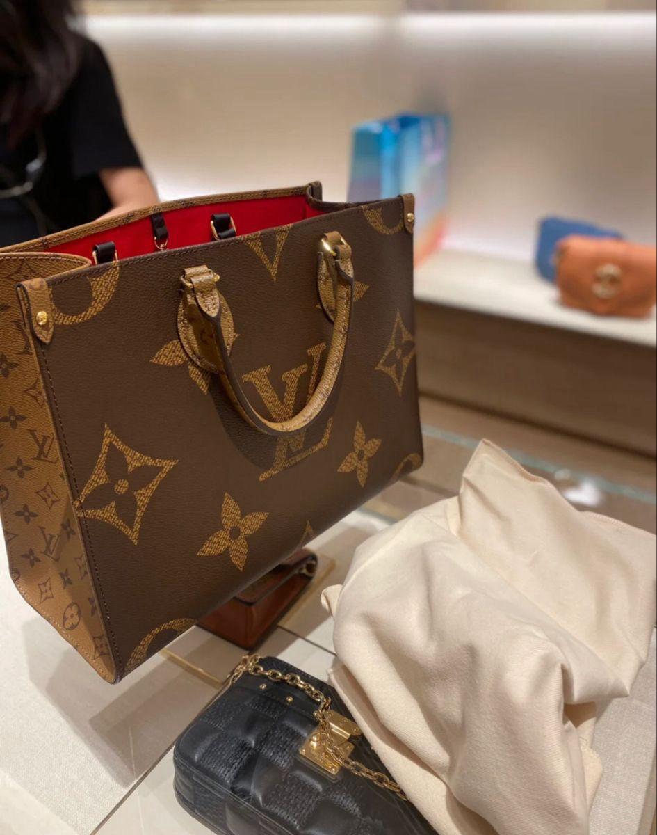 Amazing luxury lv leather bag