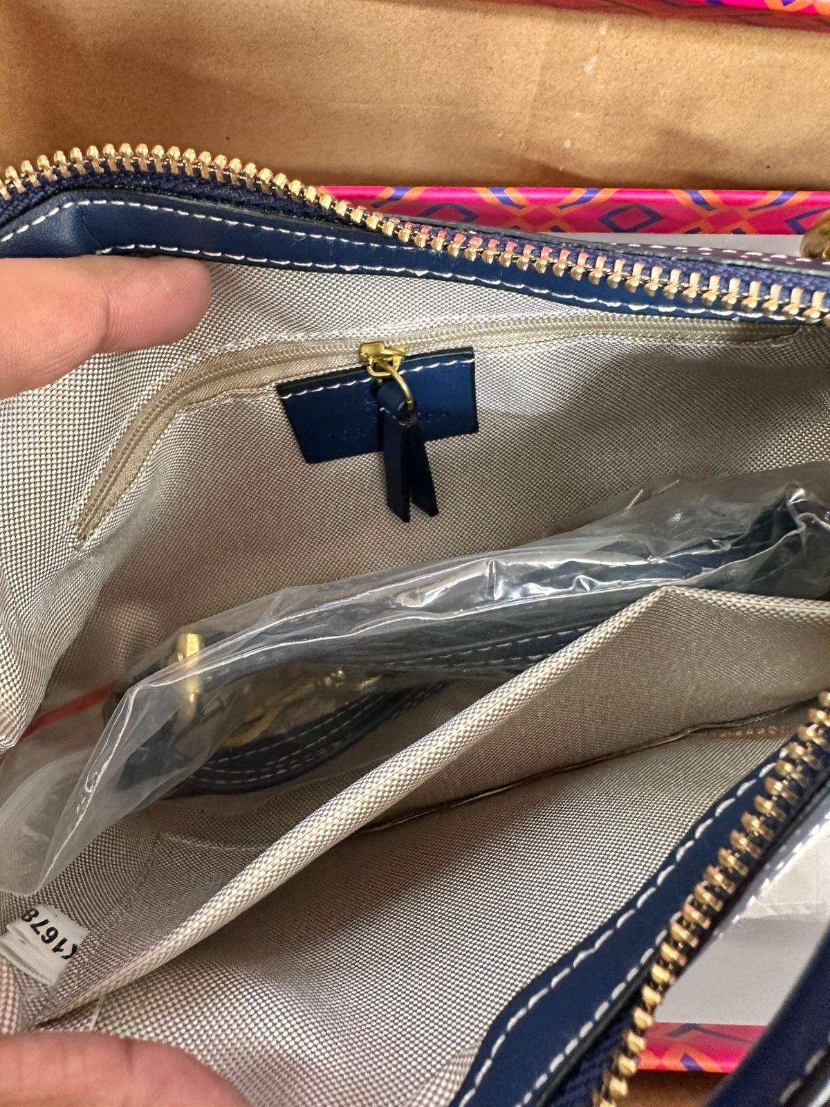 Luxury tb monogram sling bag