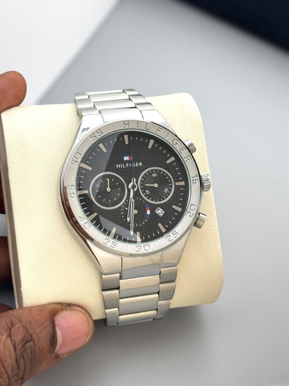Luxury Men’s Metal Chronograph Watch