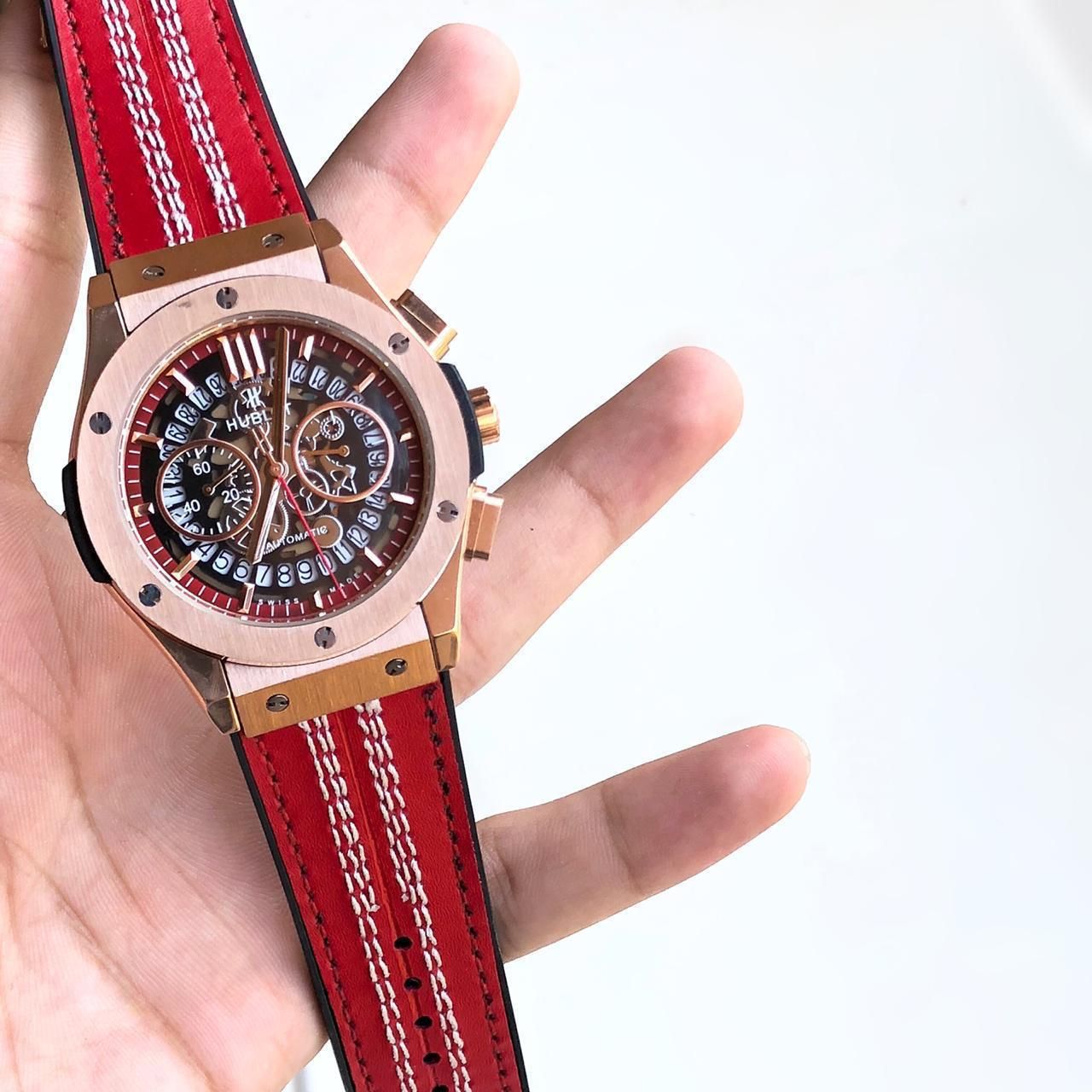Big Bang 5 Hand all matte, iconic Strap Watch