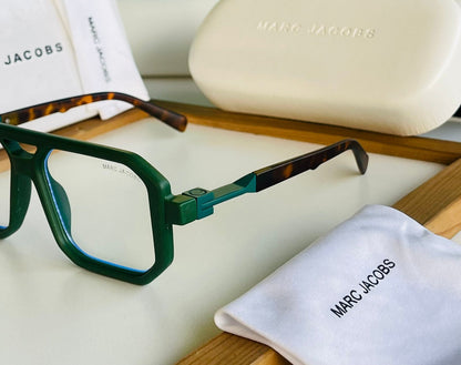 Luxury Unisex Transparent Lens Sunglasses